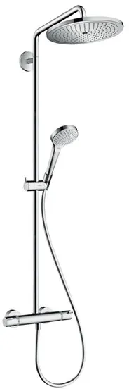 Hansgrohe Croma 160 brusesystem, 1 stråletype, krom